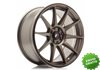 Llanta exclusiva Jr Wheels Jr11 18x8.5 Et35 4x100 114.3 Dark Bronze