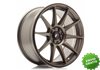 Llanta exclusiva Jr Wheels Jr11 18x8.5 Et35 5x100 120 Dark Bronze