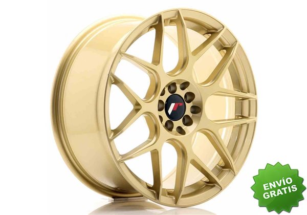 Llanta exclusiva Jr Wheels Jr18 18x8.5 Et35 5x100 120 Gold