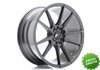 Llanta exclusiva Jr Wheels Jr21 18x8.5 Et35 5x100 120 Hyper Gray