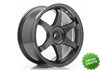 Llanta exclusiva Jr Wheels Jr3 17x8 Et35 Blank Hyper Gray