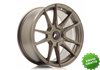 Llanta exclusiva Jr Wheels Jr21 17x8 Et35 Blank Matt Bronze