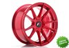 Llanta exclusiva Jr Wheels Jr21 17x8 Et35 Blank Platinium Red