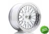 Llanta exclusiva Jr Wheels Jr10 17x9 Et25-30 Blank Silver Machined Fa Ce