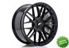Llanta exclusiva Jr Wheels Jr28 17x8 Et35-40 Blank Gloss Black