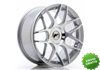 Llanta exclusiva Jr Wheels Jr18 17x8 Et25-35 Blank Machined Silver