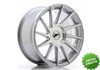 Llanta exclusiva Jr Wheels Jr22 17x8 Et25-35 Blank Silver Machined Fa Ce