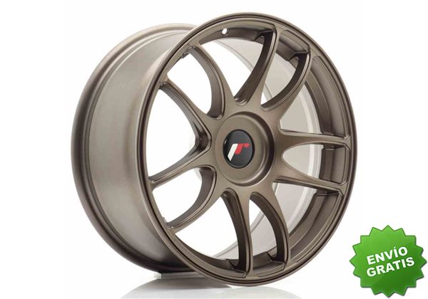 Llanta exclusiva Jr Wheels Jr29 17x8 Et20-38 Blank Matt Bronze