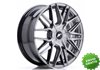 Llanta exclusiva Jr Wheels Jr28 17x7 Et20-45 Blank Hyper Black