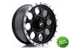 Llanta exclusiva Jr Wheels Jrx4 17x8.5 Et20 6x139.7 Matt Black W Mach Ined Lip