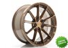 Llanta exclusiva Jr Wheels Jr37 17x8 Et35 5x100 Platinum Bronze