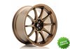Llanta exclusiva Jr Wheels Jr5 18x9.5 Et22 5x114.3 Dark Anodized Bron Ze