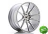 Llanta exclusiva Jr Wheels Jr21 18x9.5 Et35 5x100 120 Silver Machined%2 0face