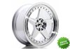 Llanta exclusiva Jr Wheels Jr6 18x8.5 Et35 5x100 120 Silver Machined  Face