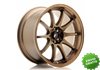 Llanta exclusiva Jr Wheels Jr5 18x9.5 Et38 5x100 114.3 Dark Anodized  Bronze