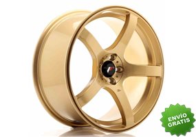 Llanta exclusiva Jr Wheels Jr32 18x8.5 Et38 5x114.3 Gold
