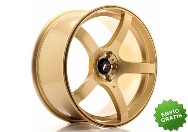 Llanta exclusiva Jr Wheels Jr32 18x8.5 Et38 5x114.3 Gold