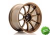 Llanta exclusiva Jr Wheels Jr5 18x10.5 Et12 5x114.3 Dark Anodized Bro Nze