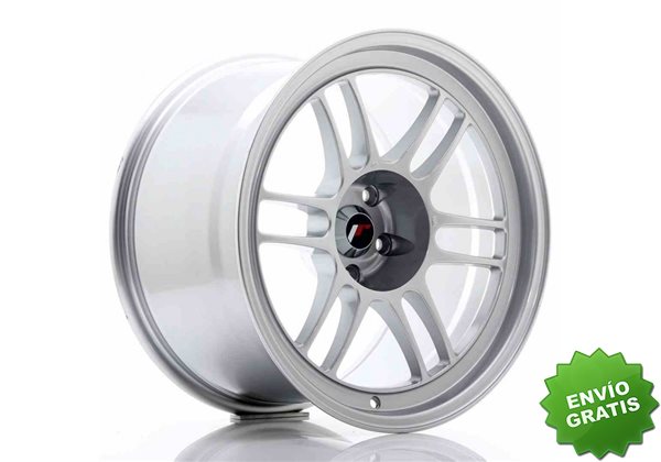 Llanta exclusiva Jr Wheels Jr7 18x10.5 Et15 5x114.3 Silver