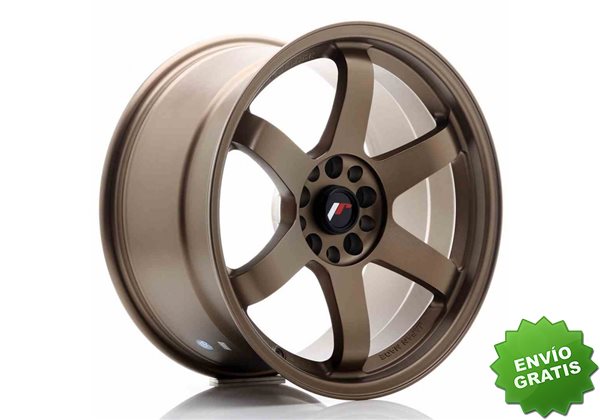 Llanta exclusiva Jr Wheels Jr3 18x9.5 Et15 5x114.3 120 Dark Anodized  Bronze
