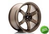Llanta exclusiva Jr Wheels Jr3 18x9.5 Et15 5x114.3 120 Dark Anodized  Bronze