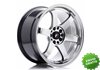 Llanta exclusiva Jr Wheels Jr3 18x9.5 Et22 5x114.3 120 Hyper Black