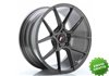 Llanta exclusiva Jr Wheels Jr30 18x8.5 Et35 5x120 Hyper Gray