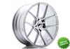 Llanta exclusiva Jr Wheels Jr30 18x8.5 Et35 5x120 Silver Machined Fac E
