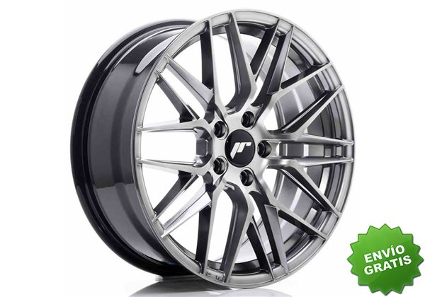 Llanta exclusiva Jr Wheels Jr28 18x7.5 Et40 5x112 Hyper Black