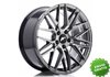 Llanta exclusiva Jr Wheels Jr28 18x8.5 Et40 5x112 Hyper Black