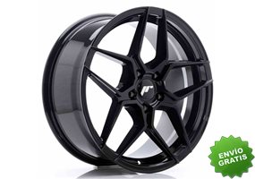 Llanta exclusiva Jr Wheels Jr34 18x8 Et42 5x112 Glossy Black