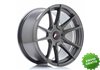 Llanta exclusiva Jr Wheels Jr21 17x9 Et25-35 Blank Hyper Gray