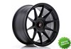 Llanta exclusiva Jr Wheels Jr11 17x9 Et25-35 Blank Matt Black