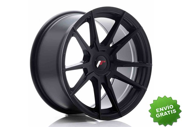 Llanta exclusiva Jr Wheels Jr21 17x9 Et25-35 Blank Matt Black