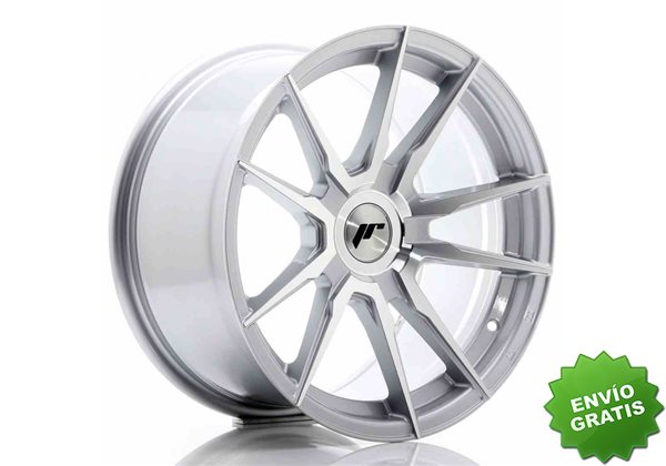 Llanta exclusiva Jr Wheels Jr21 17x9 Et25-35 Blank Silver Machined