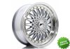 Llanta exclusiva Jr Wheels Jr9 18x8 Et35-40 Blank Silver W Machined L Ip