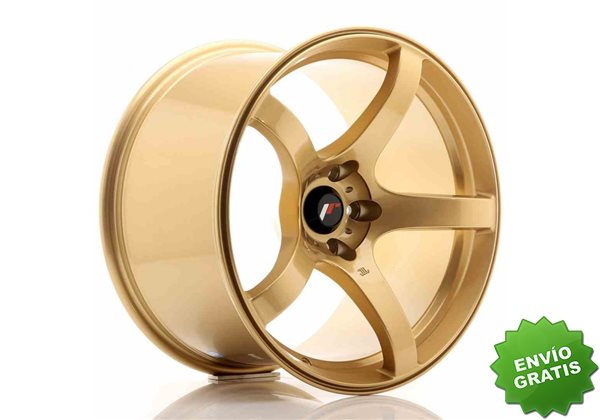 Llanta exclusiva Jr Wheels Jr32 18x10.5 Et22 5x114.3 Gold