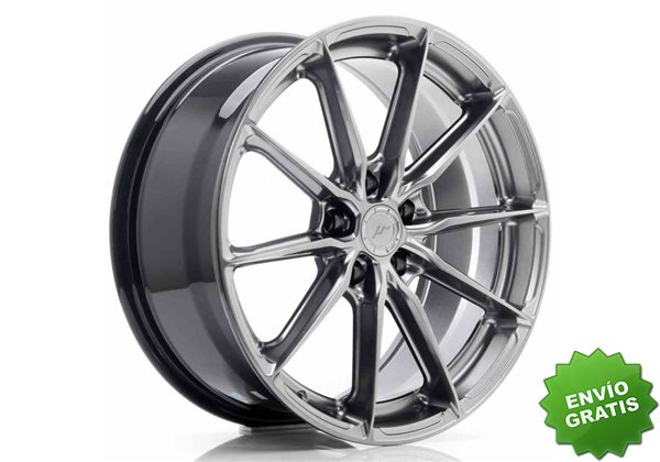 Llanta exclusiva Jr Wheels Jr37 18x8 Et35 5x120 Hyper Black