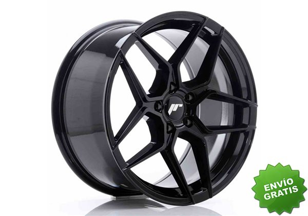 Llanta exclusiva Jr Wheels Jr34 18x9 Et42 5x112 Glossy Black