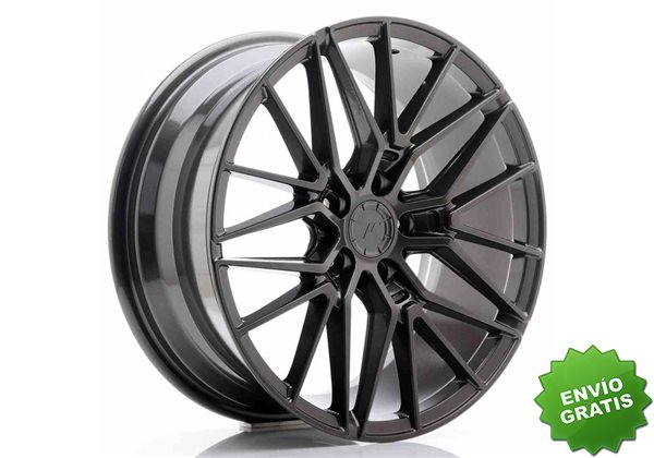 Llanta exclusiva Jr Wheels Jr38 18x8 Et42 5x112 Hyper Gray