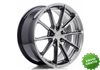 Llanta exclusiva Jr Wheels Jr37 18x8 Et45 5x112 Hyper Black