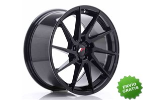 Llanta exclusiva Jr Wheels Jr36 18x9 Et45 5x114.3 Glossy Black