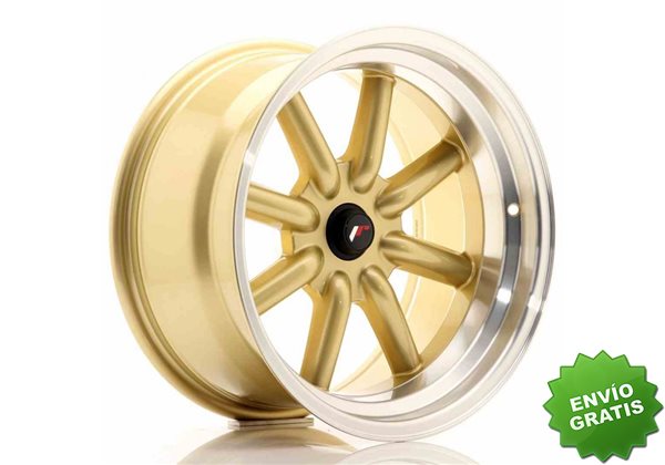 Llanta exclusiva Jr Wheels Jr19 17x9 Et-25-(-10) Blank Gold