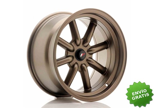 Llanta exclusiva Jr Wheels Jr19 17x9 Et-25-(-10) Blank Matt Bronze