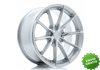 Llanta exclusiva Jr Wheels Jr37 17x8 Et20-40 5h Blank Silver Machined  Face