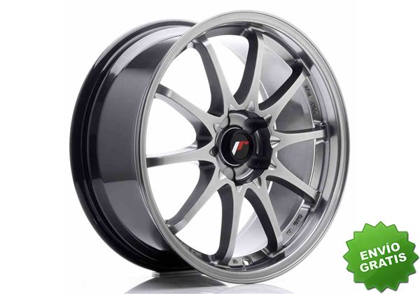 Llanta exclusiva Jr Wheels Jr5 18x8 Et35 5h Blank Hyper Black