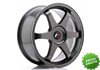 Llanta exclusiva Jr Wheels Jr3 18x8 Et35-45 Blank Hyper Gray