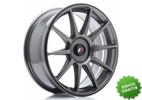 Llanta exclusiva Jr Wheels Jr11 18x7.5 Et20-40 Blank Hyper Gray