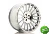 Llanta exclusiva Jr Wheels Jr16 19x10 Et35 5x100 Silver Machined