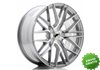 Llanta exclusiva Jr Wheels Jr28 18x7.5 Et40 Blank Silver Machined Fac E